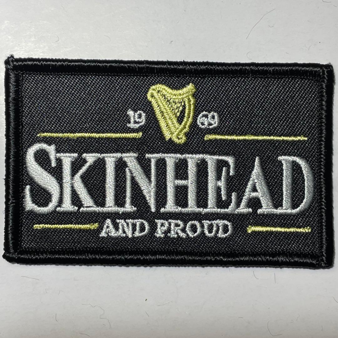 SKINHEAD 刺繍パッチ ギネス Guinness スキンズ Oi PUNK - メルカリ