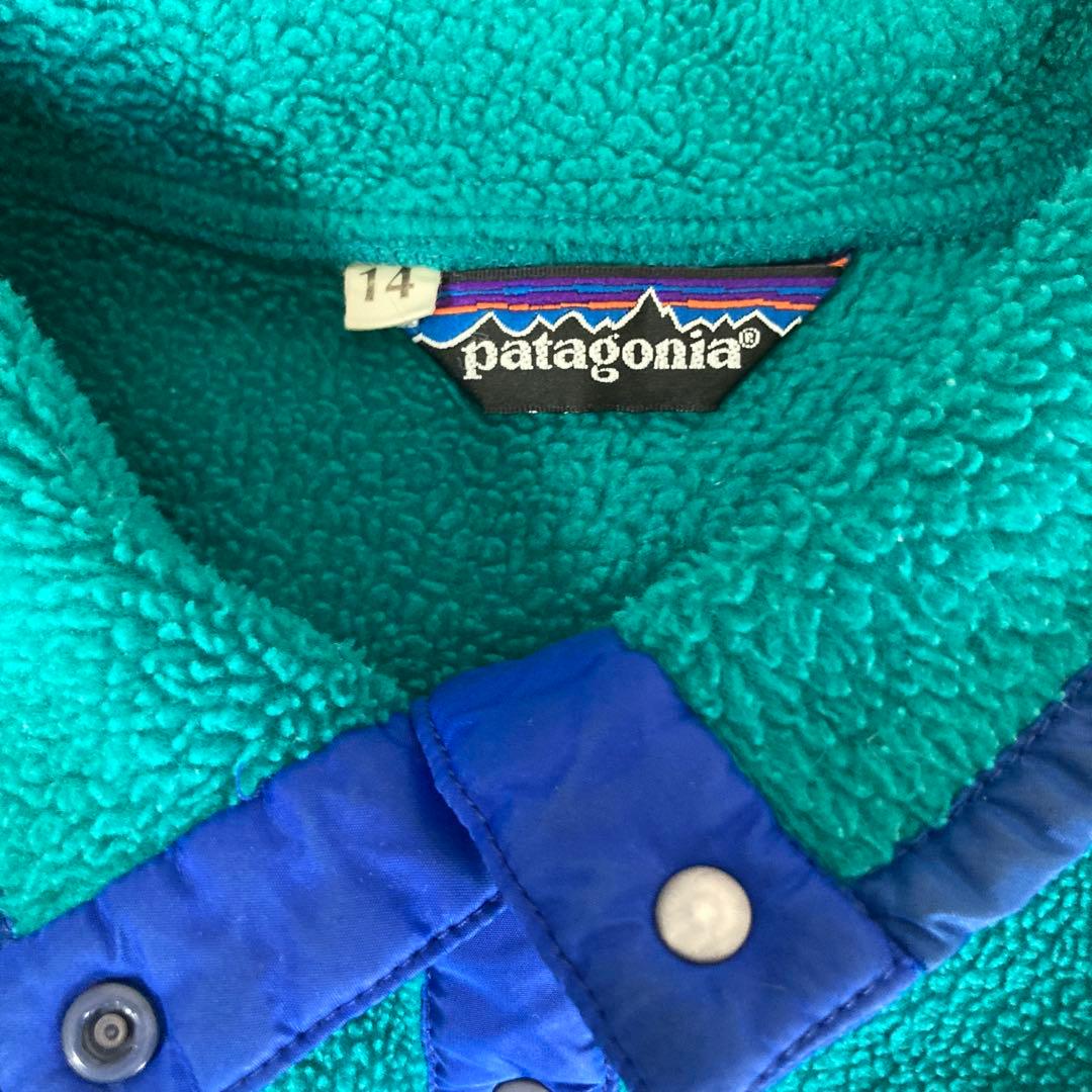 パタゴニアRマーク入り 80年代シンチラスナップT初期ポケットなし