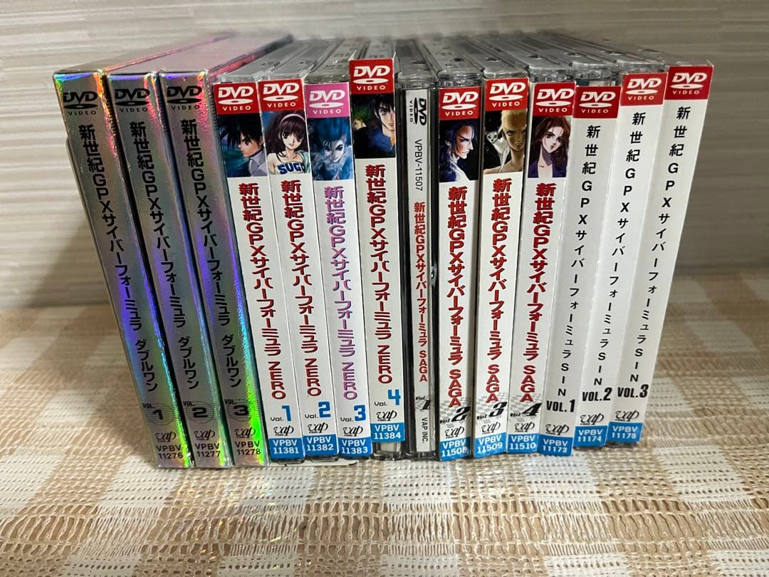 新世紀GPX サイバーフォーミュラ　OVAシリーズ全14巻セット DVD Amazon.co.jp: Future GPX Cyber Formula BD All Rounds Collection