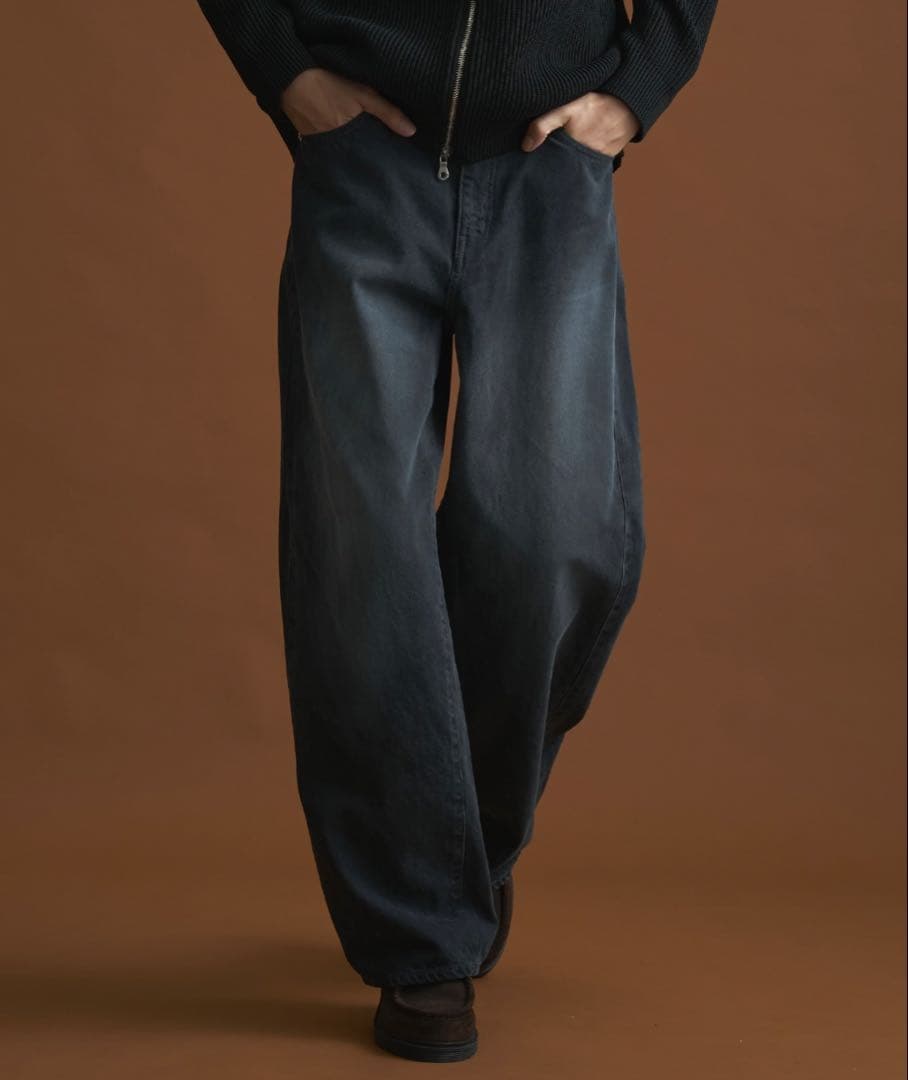 パブリックトウキョウ　PUBLIC DENIM リラックスワイド PUBLIC DENIM リラックスワイド〈ダメージ加工〉（デニムパンツ