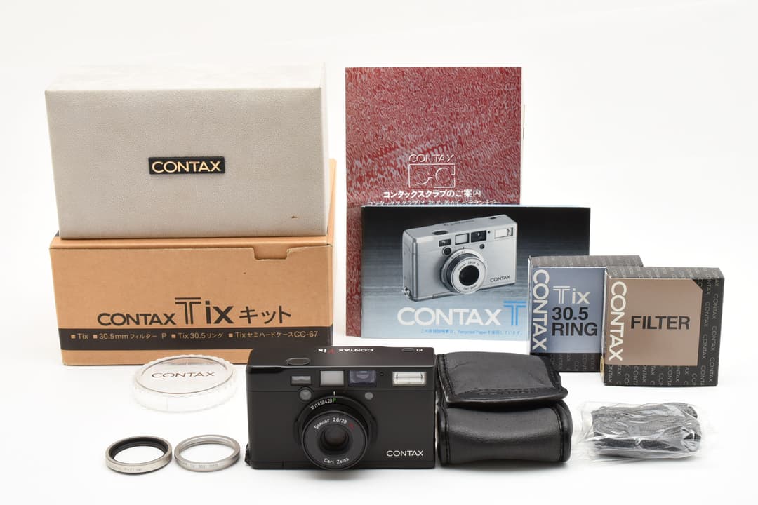 コンタックス Tix Black Film Camera #C270 Contax Tix - Camera-wiki.org - The free camera encyclopedia