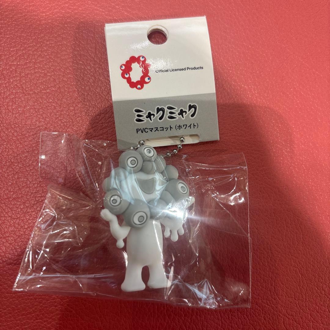 ミャクミャクPVCマスコットABC3点セットホワイトボールチェー白ミャク