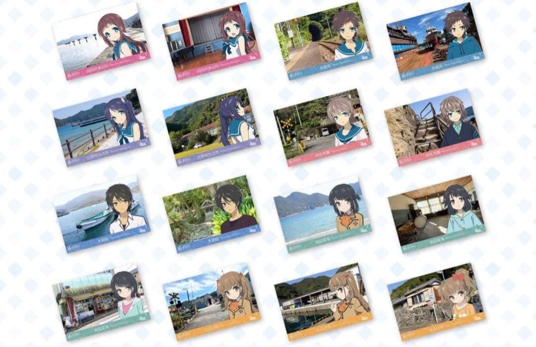 凪のあすから 熊野 限定 ポストカード コンプリートセット 全種類