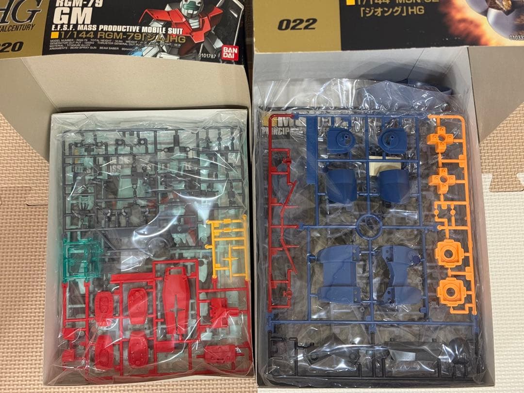 1/144 HGUC セット ギャン ズゴック ゴッグ ジム ジオング - メルカリ