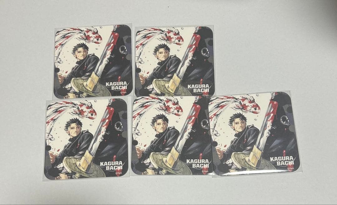 カグラバチ アートコースター 六平千鉱 BOX特典 - メルカリ
