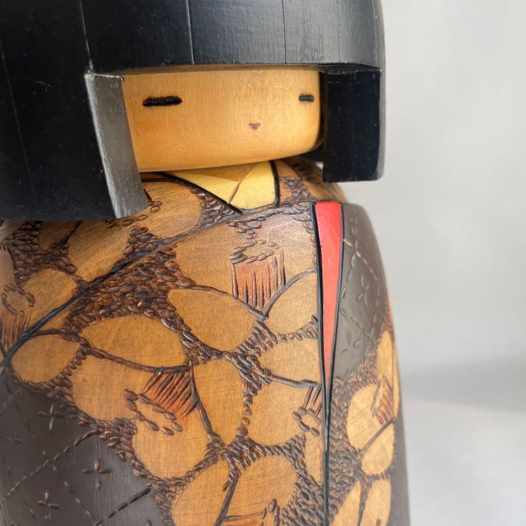 創作こけし 小林伊之助 作 日本人形 木工芸 - メルカリ