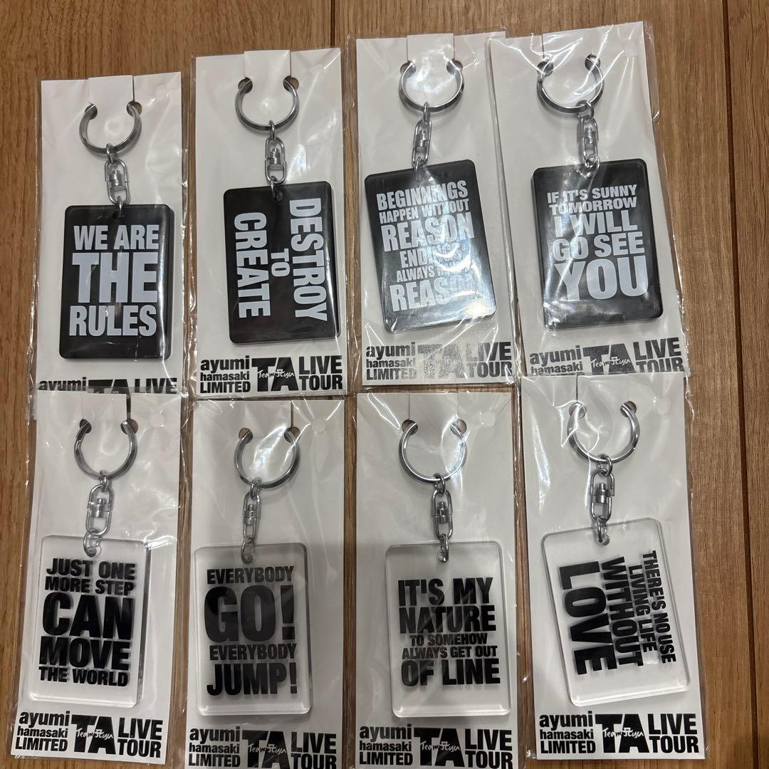 浜崎あゆみ ファンクラブ限定アクリルキーホルダー 未開封 コンプセットまとめ売り 2026年最新】浜崎あゆみ アクリルキーホルダーの人気アイテム - メルカリ