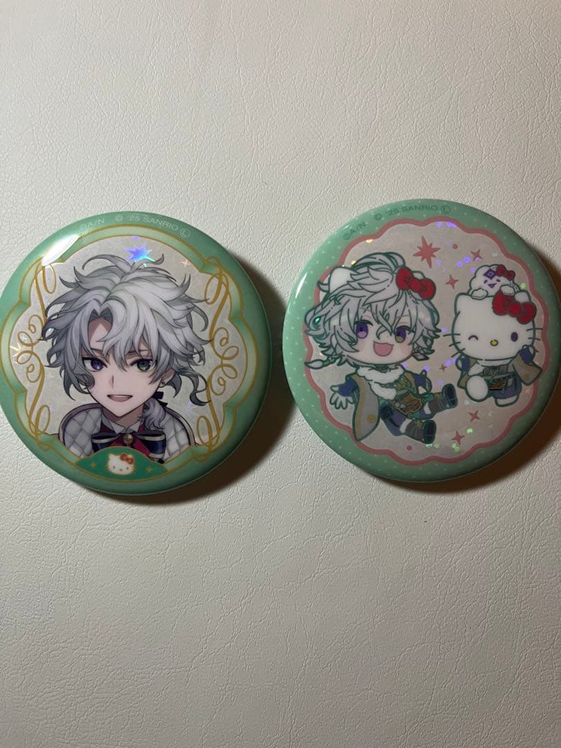 にじさんじ サンリオ ランダムキラキラ缶バッジ 叢雲カゲツ 2個セット
