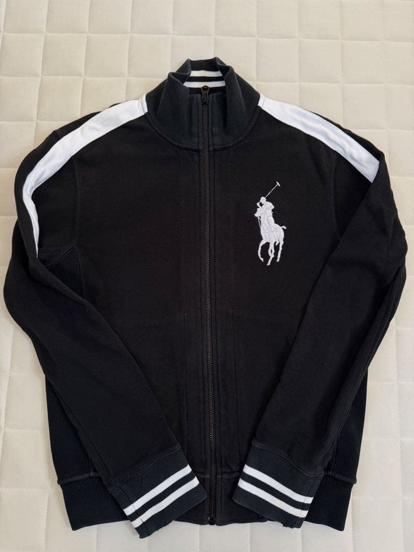 ポロ　ラルフローレン　トラックジャケット　ジャージ　トップス ポロラルフローレン】ロゴがお洒落! ライントラックジャケット (POLO