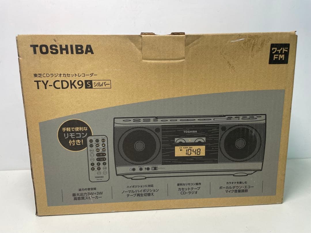 TOSHIBA TY-CDK9(S) シルバー　東芝　ラジカセ Amazon.co.jp: 東芝 ラジカセ TY-CDK9(S) [シルバー] : Electronics