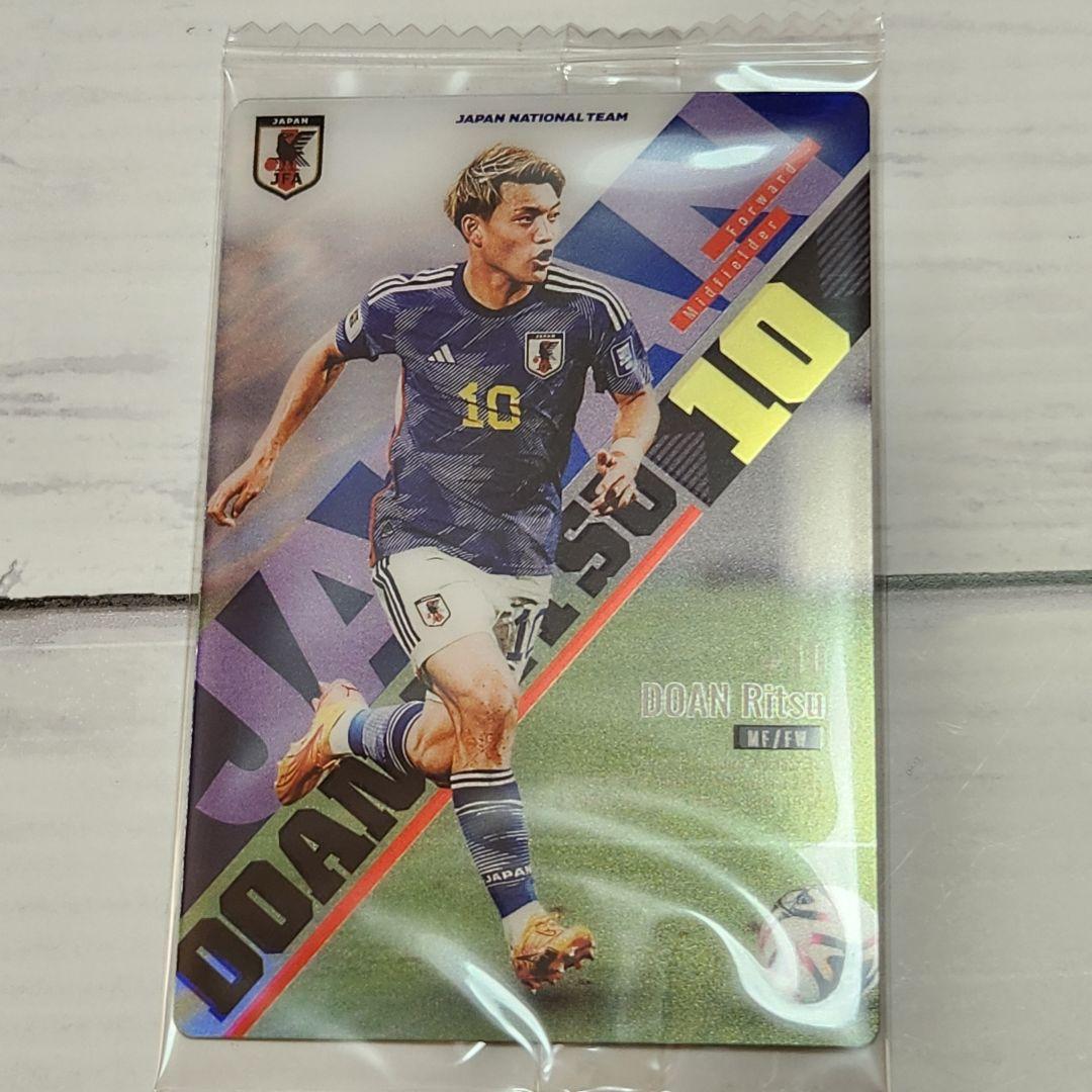 2枚セット サッカー日本代表ver. 堂安 律 鈴木ザイオン選手 - メルカリ