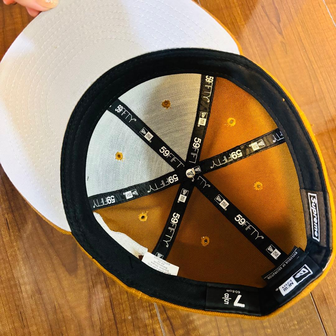 7 5/8 Supreme Money Box Logo New Era 茶