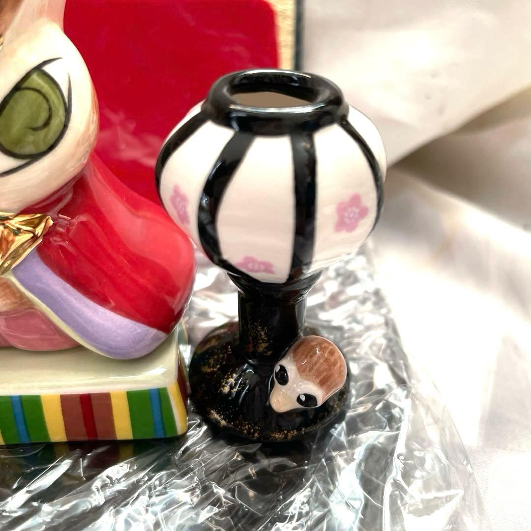 ✨新品・希少✨わちふぃーるど ダヤン とマーシィ 雛人形 陶器製