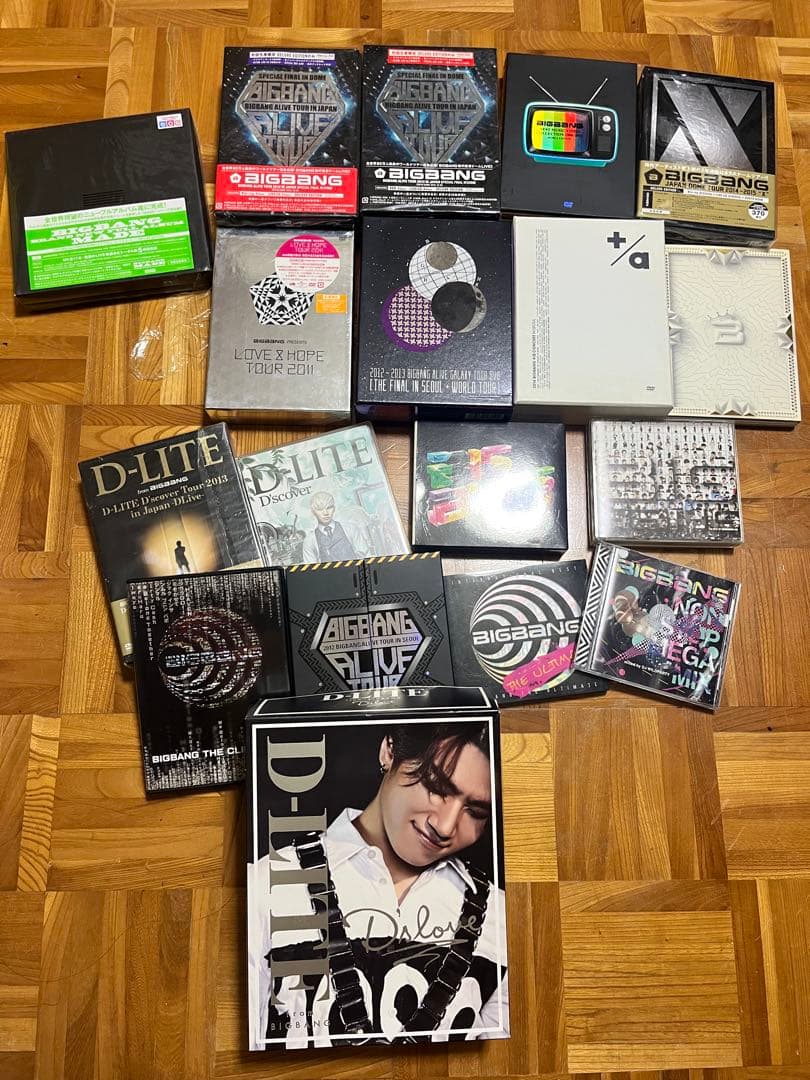 bigbang Blu-ray DVD アルバム　まとめうり BIGBANG LIVE DVD 3枚セット - メルカリ
