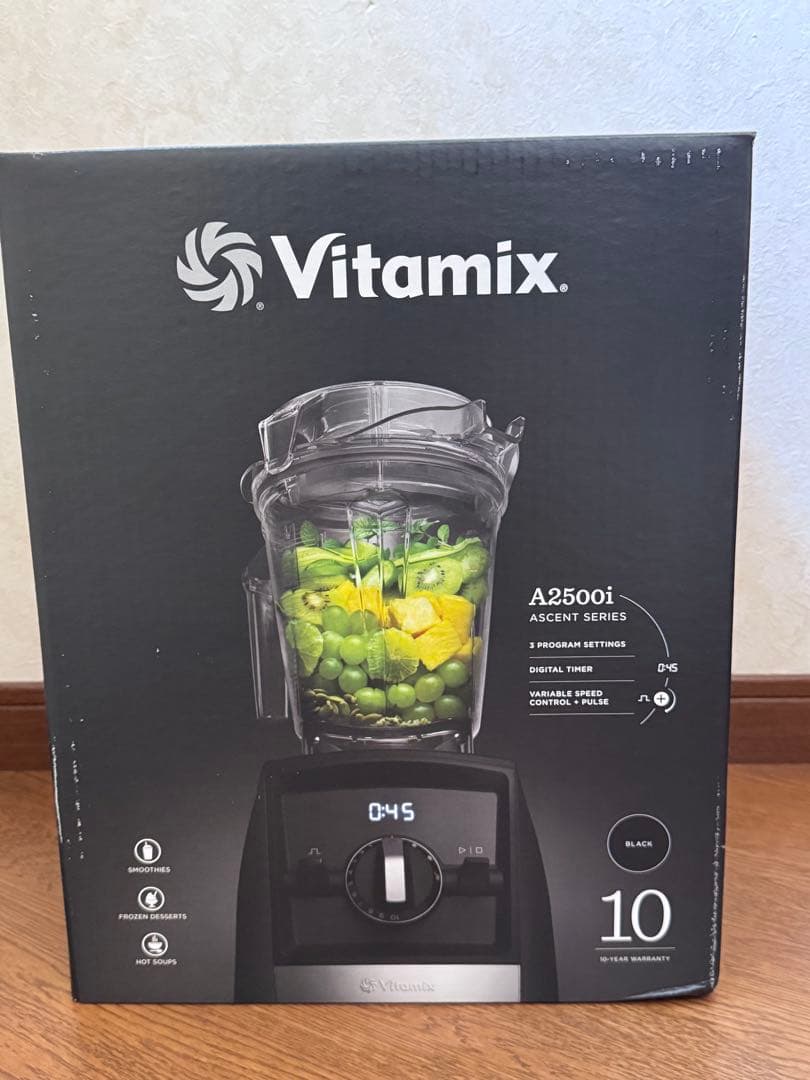 新品未開封 バイタミックス Vitamix A2500i 高性能ブレンダー 製品情報(A2500i) | バイタミックス（Vitamix）