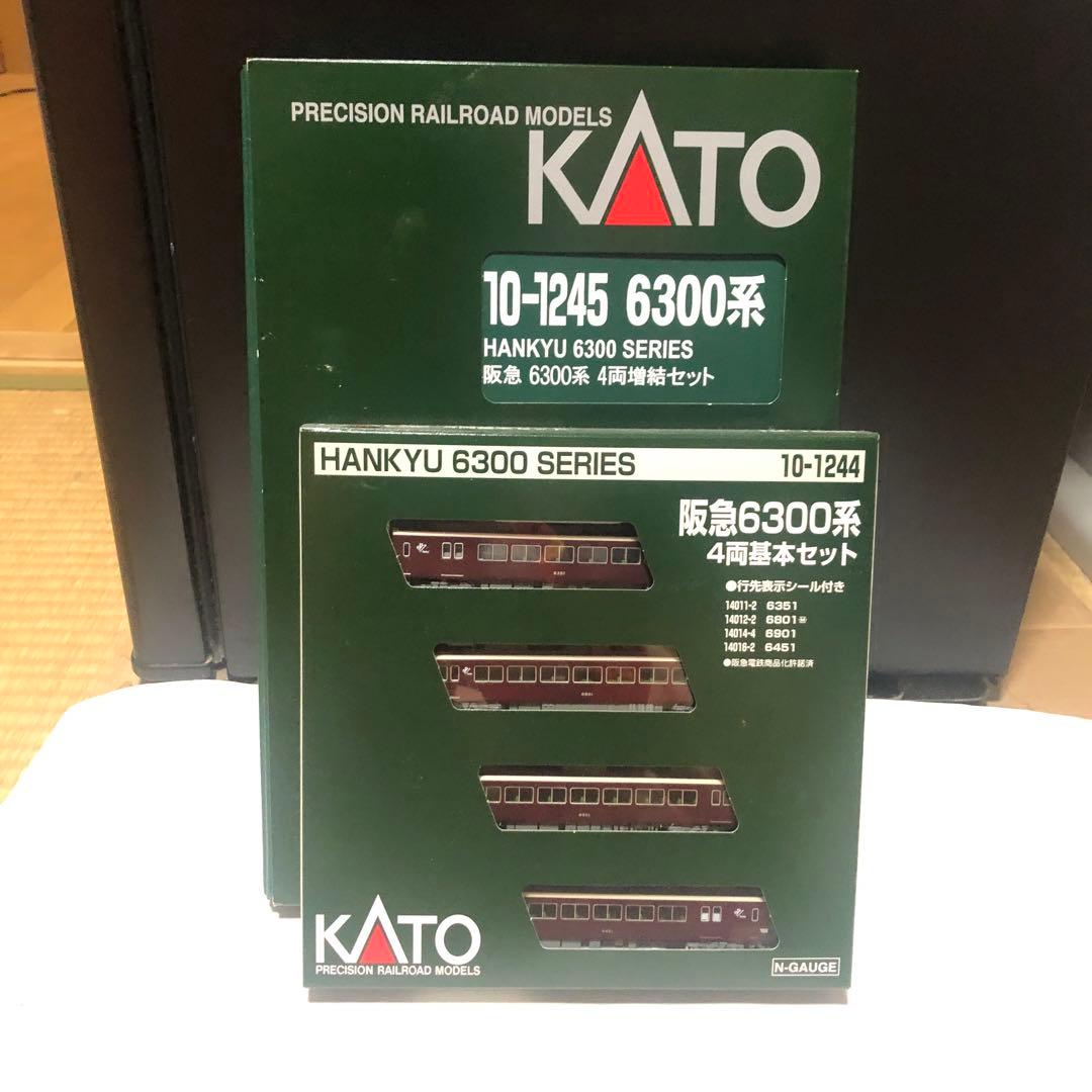 KATO 阪急6300系 8両セット 【ほぼ未走行長期保存品】　おまけ有り KATO】10月2日発売 阪急6300系（小窓あり）、ホキ2200 #カトー