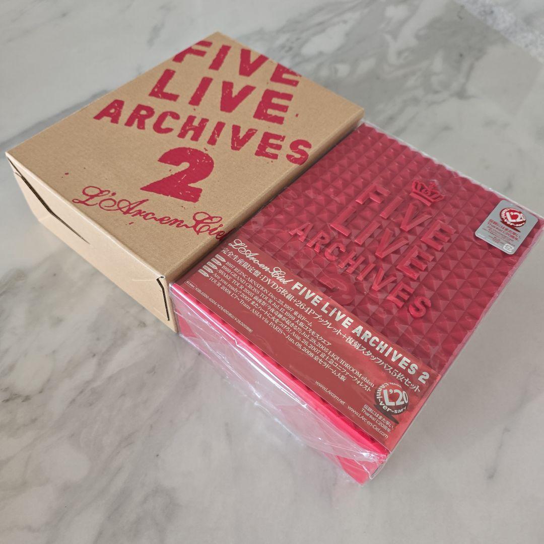 L'Arc～en～Ciel DVD 豪華FIVE LIVE Set - メルカリ