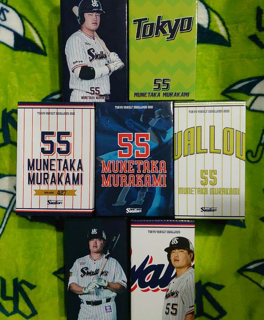 東京ヤクルトスワローズ 村神様ボブルヘッドコンプリート7体セット 再掲】【年間シート】村上宗隆選手ボブルヘッド販売について