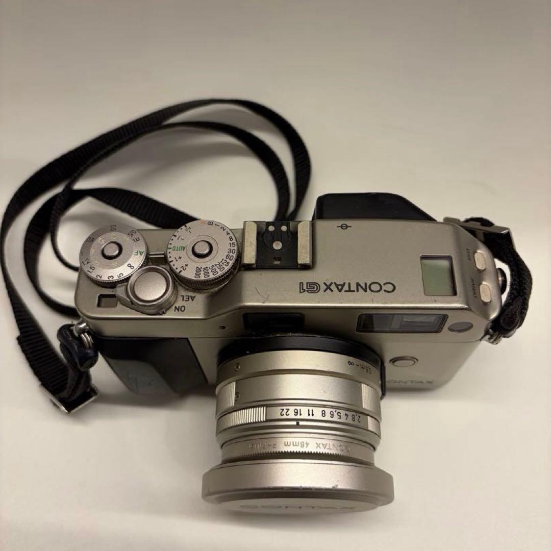CONTAX G1 フィルムカメラ レンズ3本 ジャンク扱い - メルカリ