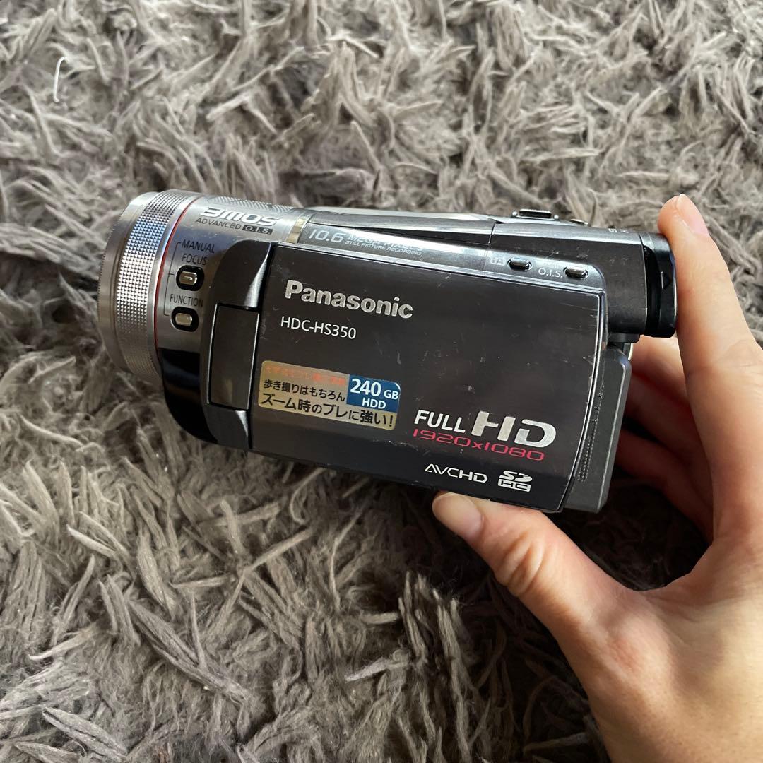 Panasonic HDC-HS350 ビデオカメラ本体 - メルカリ