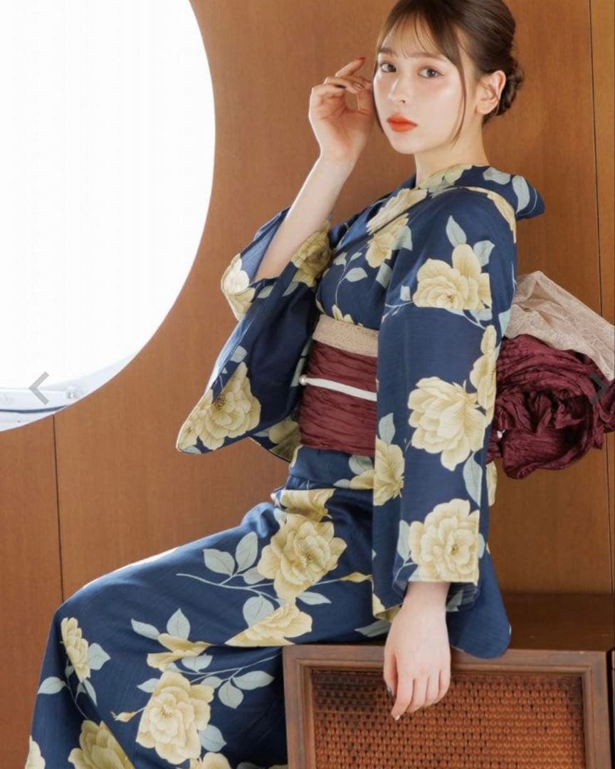 【美品/新品・未使用/浴衣、帯2点セット】今期トレンド浴衣 楽天市場】浴衣 セット レディース 2点セット 兵児帯 作り帯 女性用 綿