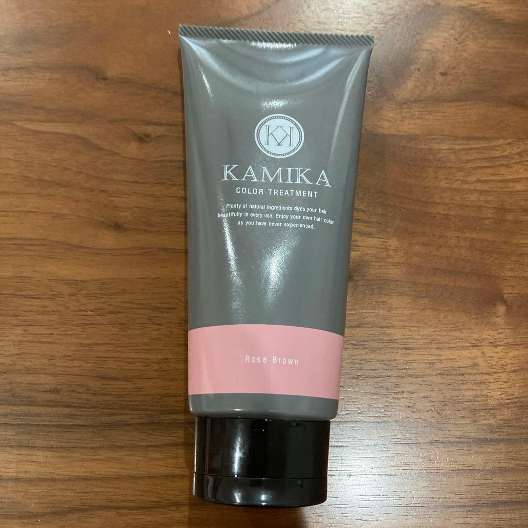 カミカ 白髪染めカラートリートメント ローズブラウン - メルカリ