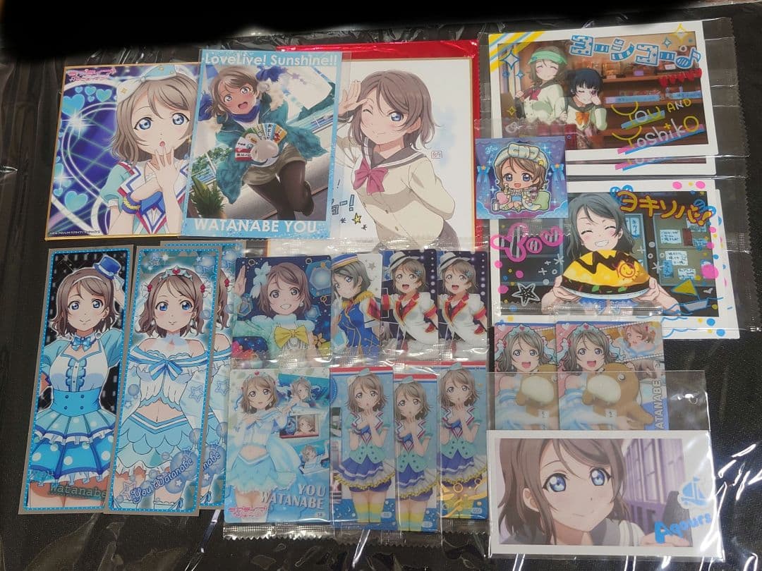 ラブライブ！ サンシャイン！！ 渡辺曜 紙類 まとめ売り - メルカリ