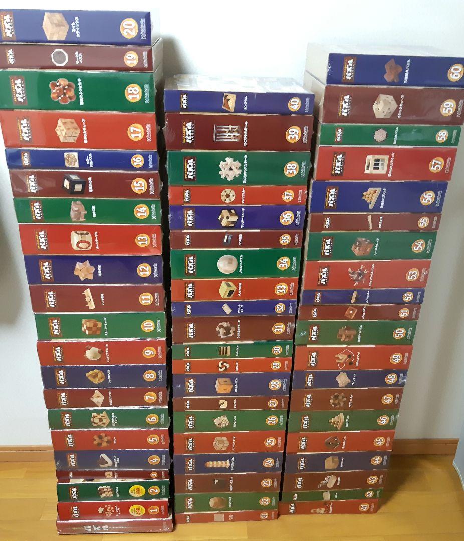 hachette アシェット　パズルコレクション　60個　セット アシェット パズルコレクションの買取なら売買コムズ | 売買コムズ売買