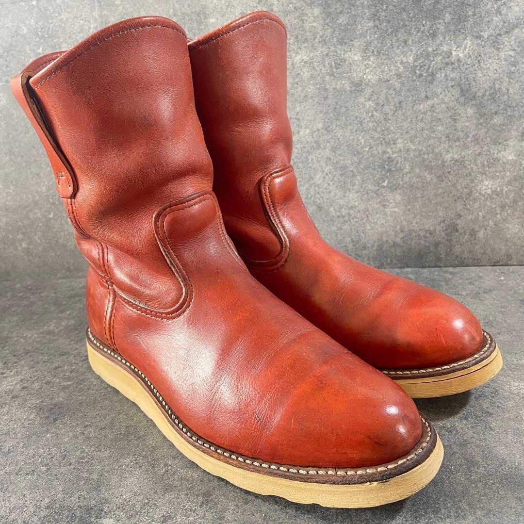 希少】レッドウィング 866 94 ペコスブーツ 緑犬 アイリッシュセッター