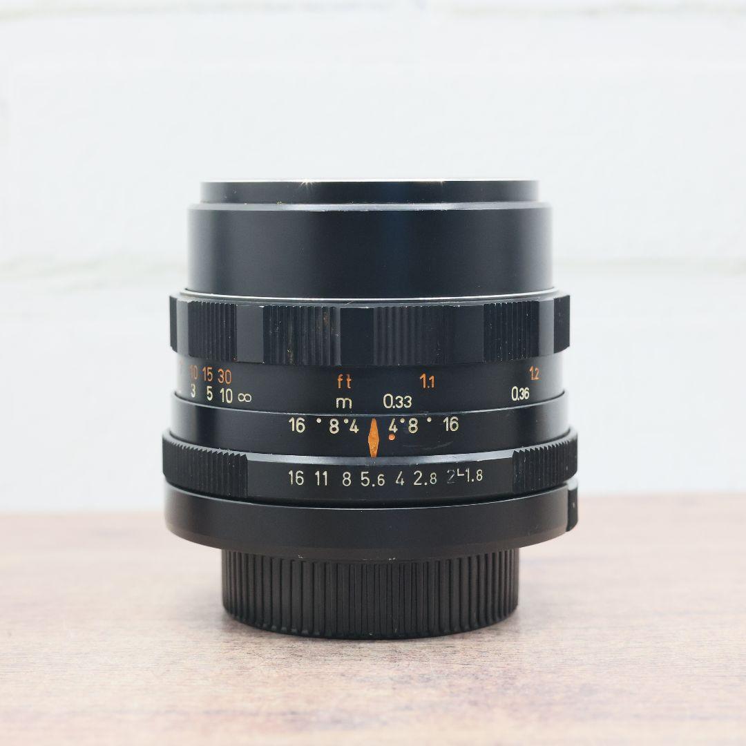 《希少》PENTACON 50mm F1.8 前期型（ⅱ）【光学美品】