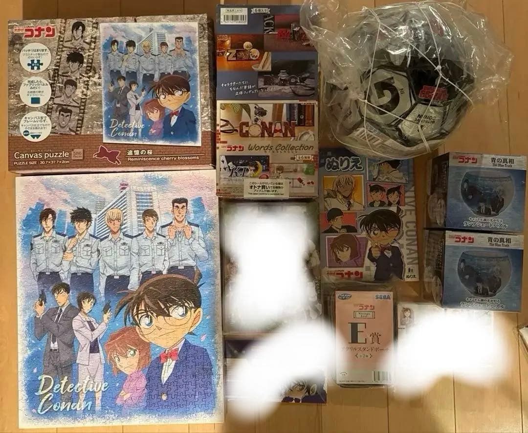 名探偵コナン 警察学校組 教場旗 サッカーボール アクリルスタンドセット 他 名探偵コナン_場面写トレーディングメタリックミニアクリルスタンド