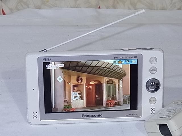 Panasonic Viera ポータブルテレビSV-ME850V 概要 ポータブルワンセグテレビ SV-ME850V | ポータブルテレビ