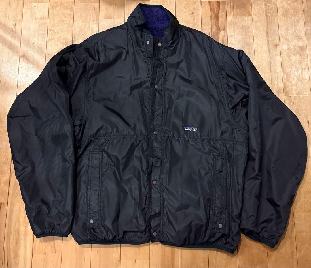 美品 パタゴニア グリセード エッグプラント XL パイル フリース