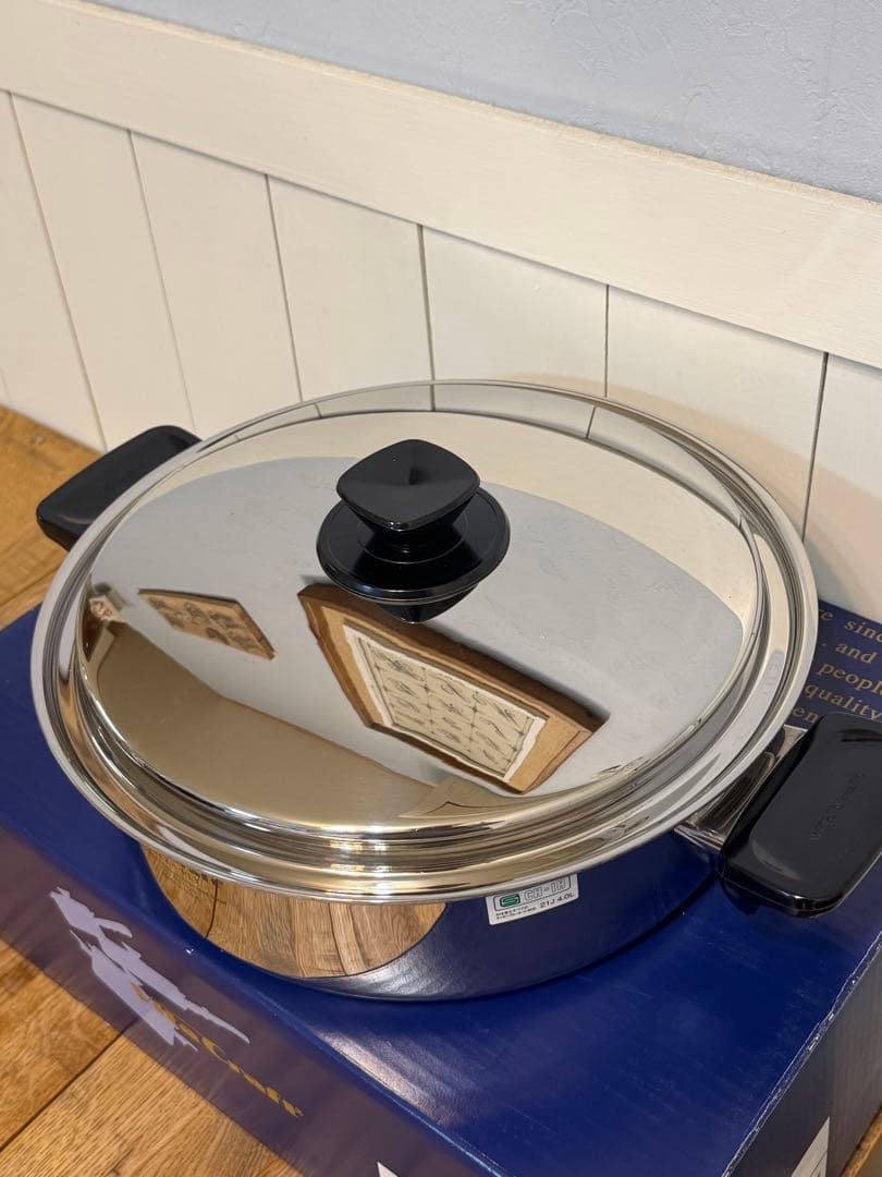 新品 ビタクラフト ヘキサプライ 両手鍋 4.0L NO.6126