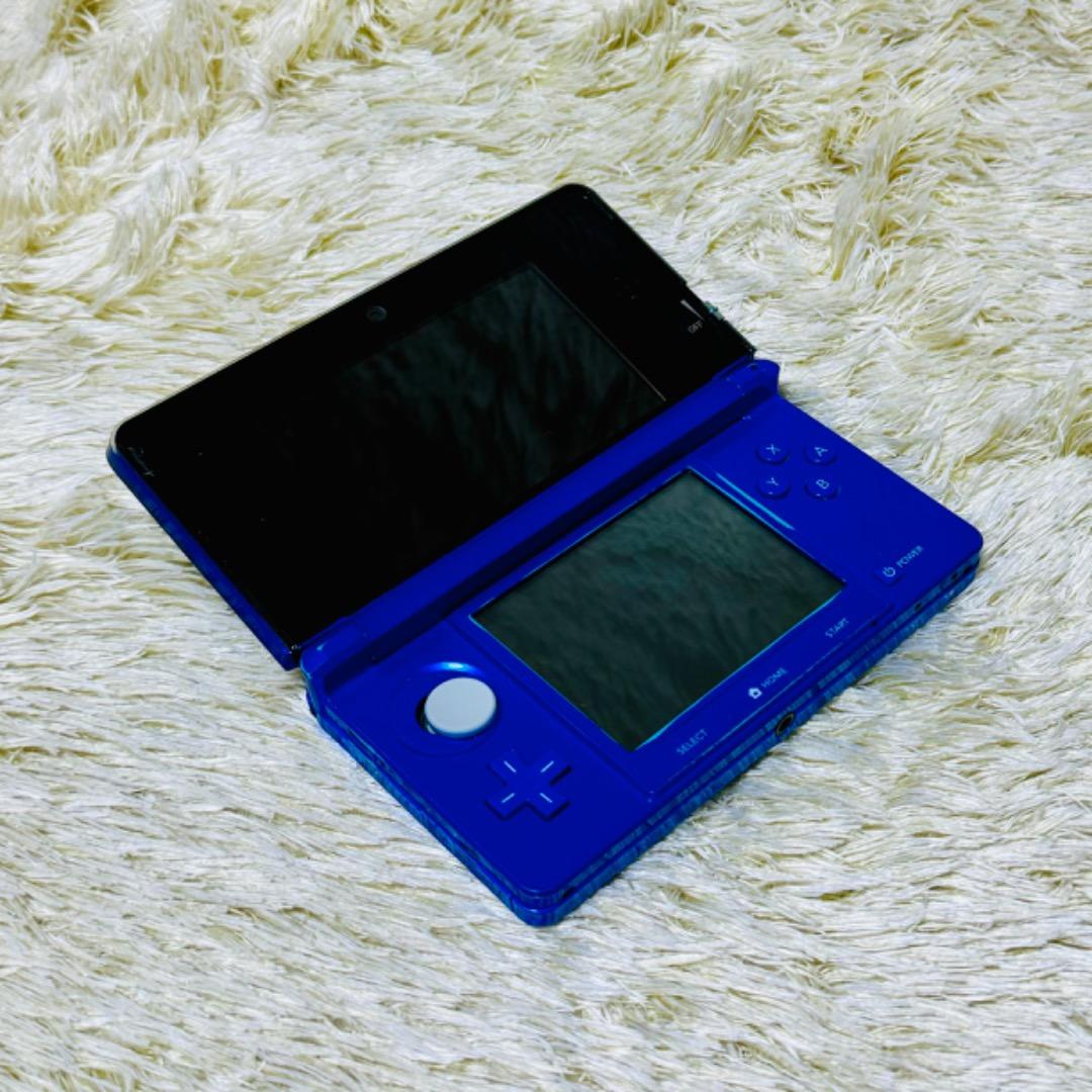 Nintendo】3DS コバルトブルー 青 任天堂 - メルカリ