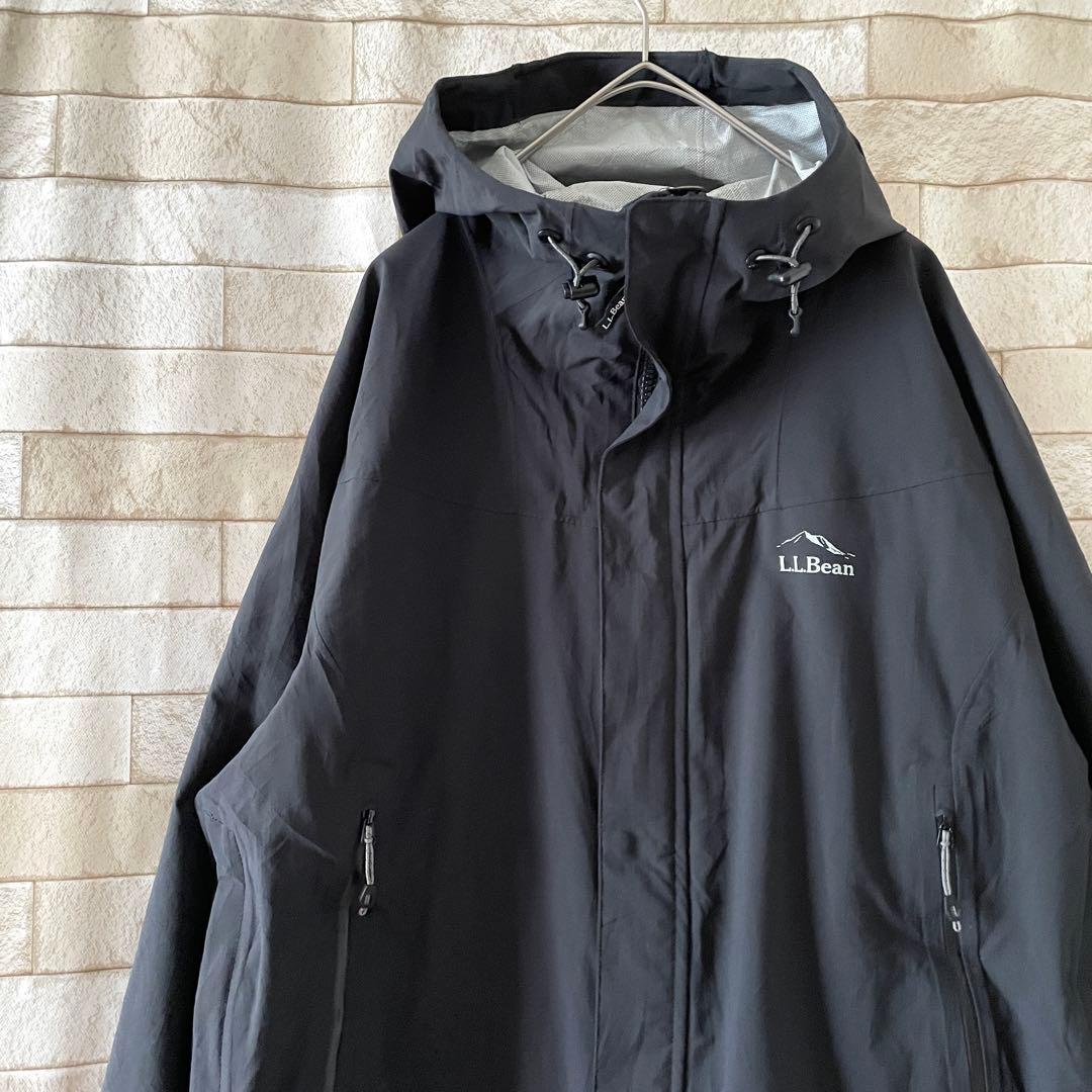 エルエルビーン ナイロンジャケット マウンテンパーカー 両面プリント