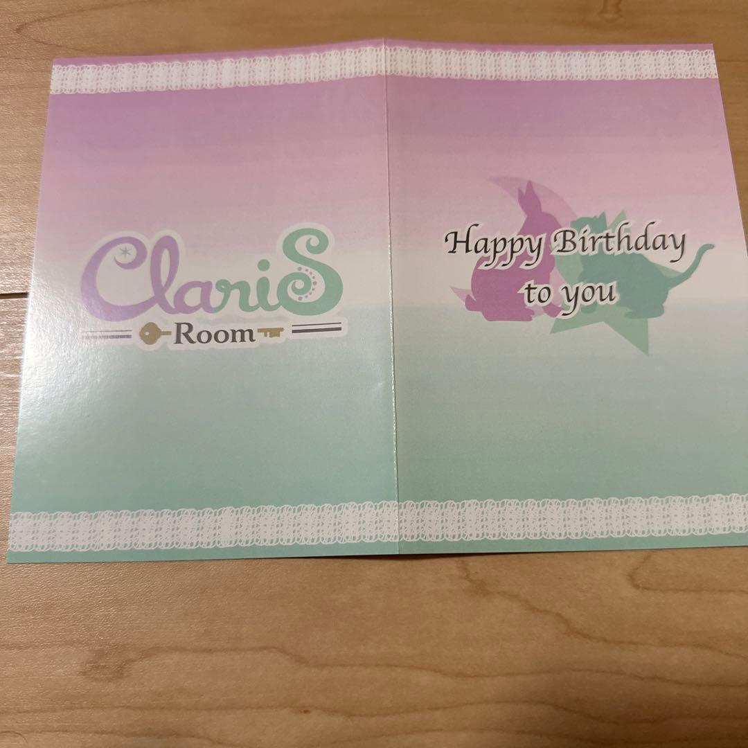 ClariS 直筆サイン入りバースデーカード - メルカリ