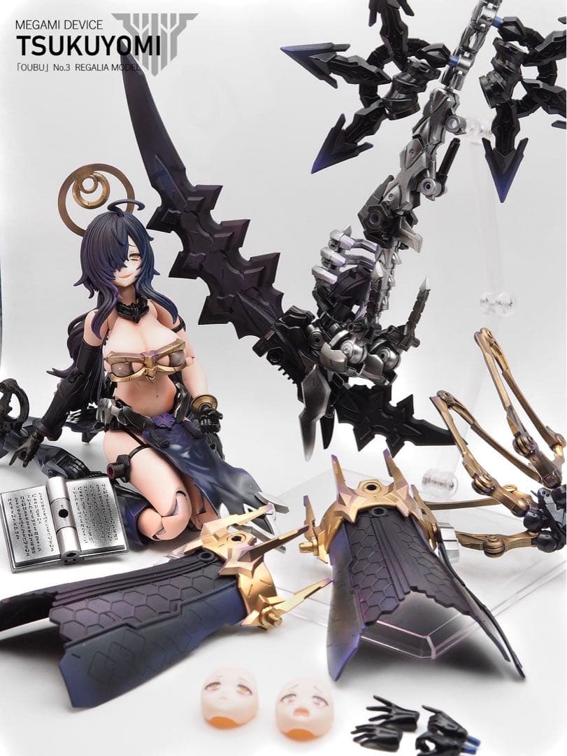 コマンディー様専用】メガミデバイス ツクヨミ レガリア【完成塗装品