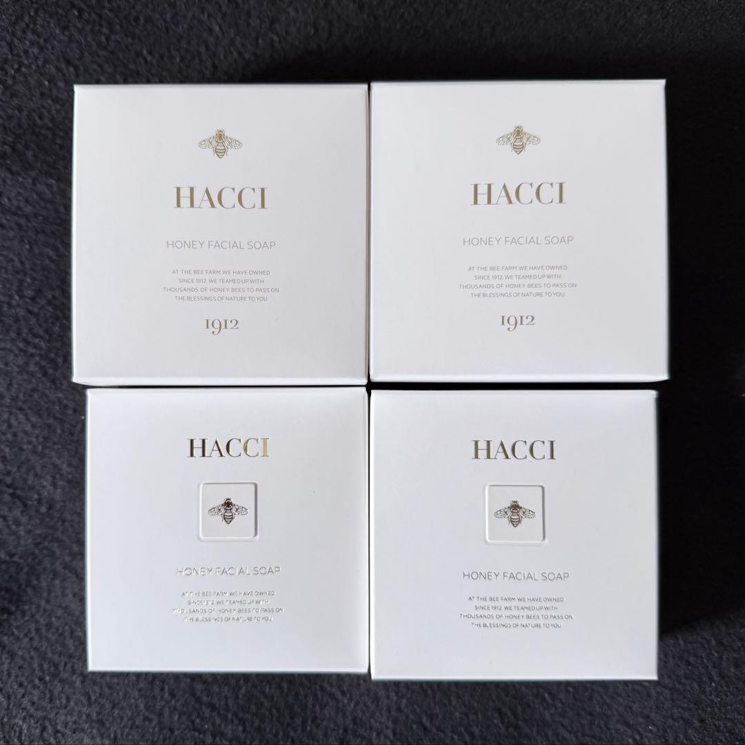 HACCI ハッチ はちみつ洗顔石けん 4個セット HACCI（ハッチ） 洗顔 hacci はちみつ洗顔石けん トラベルサイズ 5g -4