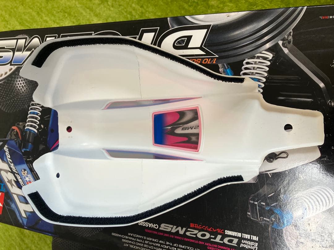 希少】値下げ タミヤDT-02MS メカ付(サーボ、アンプ、受信機、モーター