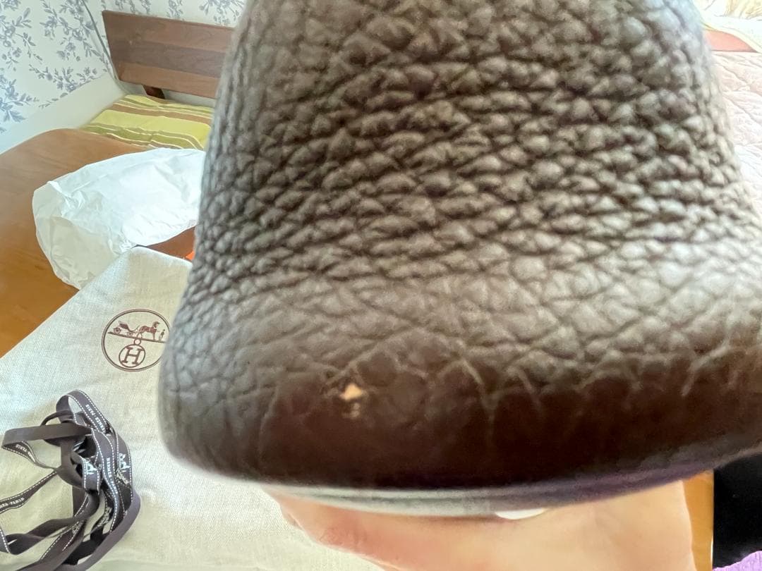 HERMES グッドニュース GM エトゥープ L刻印（箱・袋付） - メルカリ