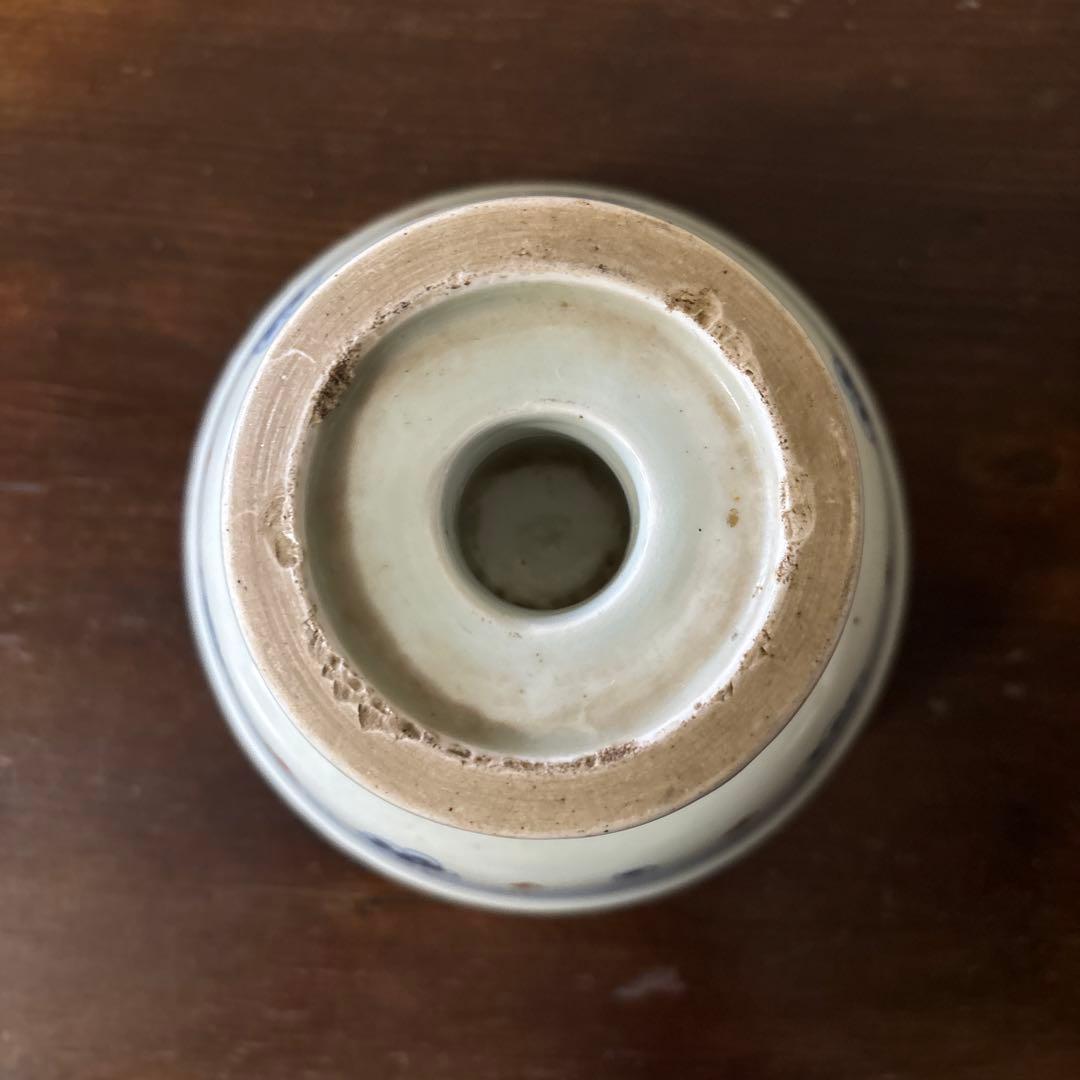 古伊万里盃洗 江戸時代.明治 骨董品 アンティーク 古道具 骨董 白磁 検