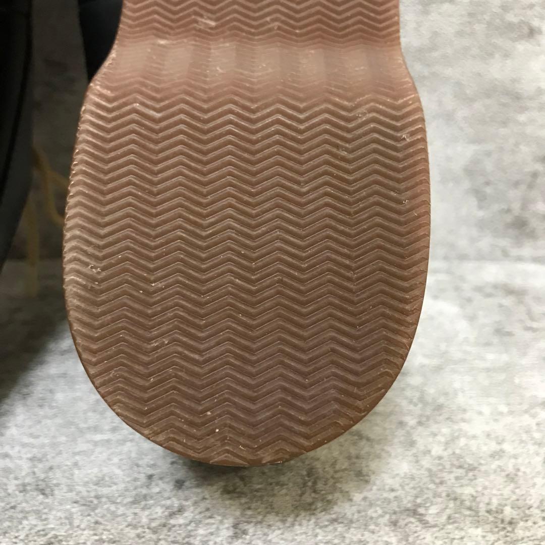 【未使用】バーバリー ロンドン モカシン レザーシューズ 25.5cm ブラック