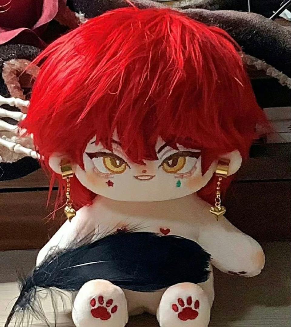 ヒソカ HUNTER×HUNTER 骨あり 着せ替えぬいぐるみ 20cm - メルカリ