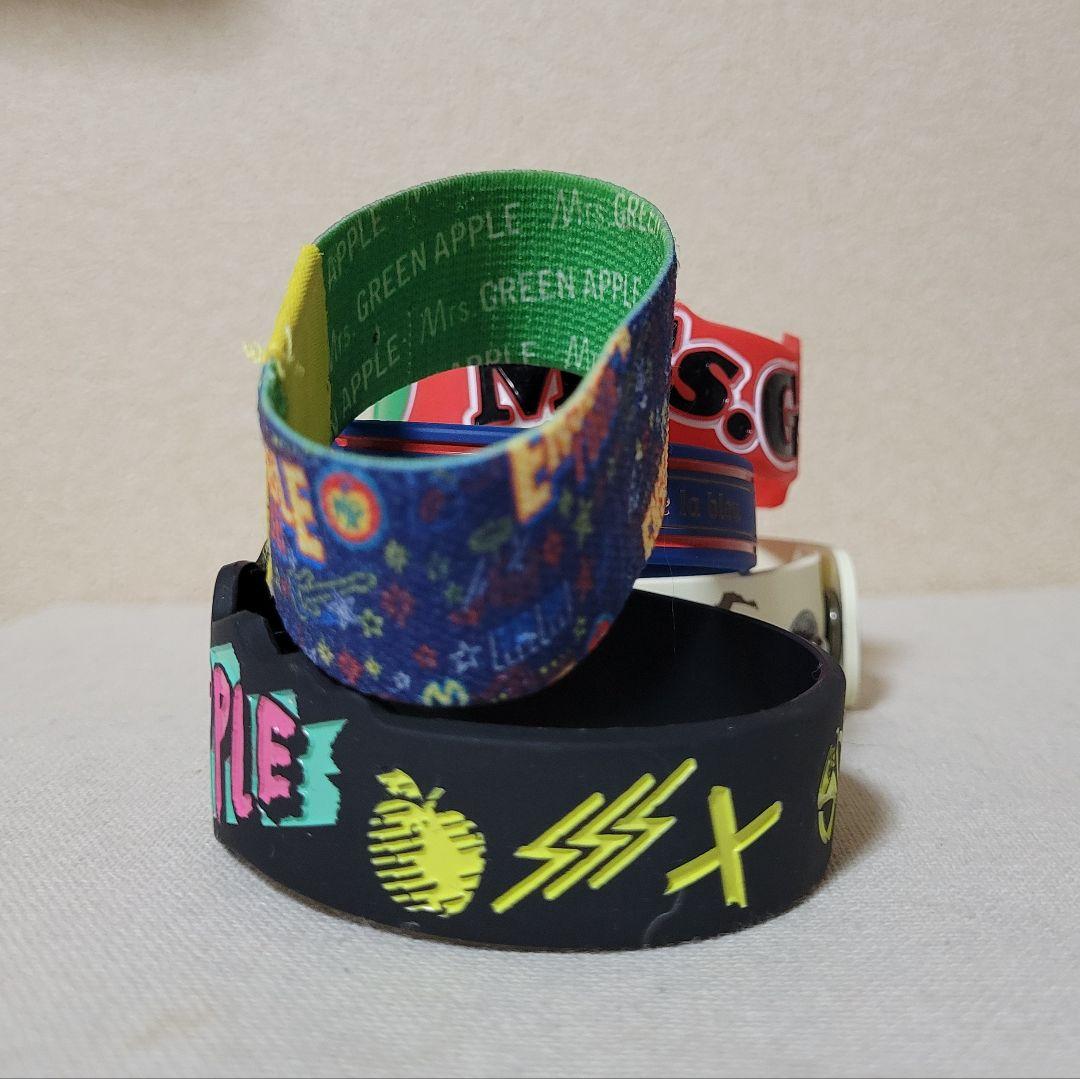 Mrs. GREEN APPLE ラバーバンド 5本セットラババン ミセス - メルカリ