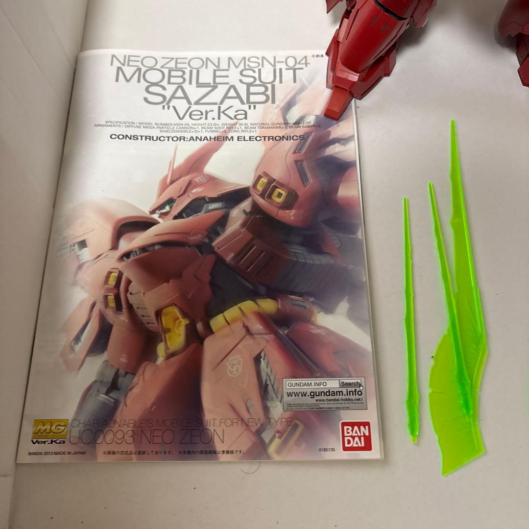 MG サザビーVer.Ka LEDユニット付き ジャンク - メルカリ