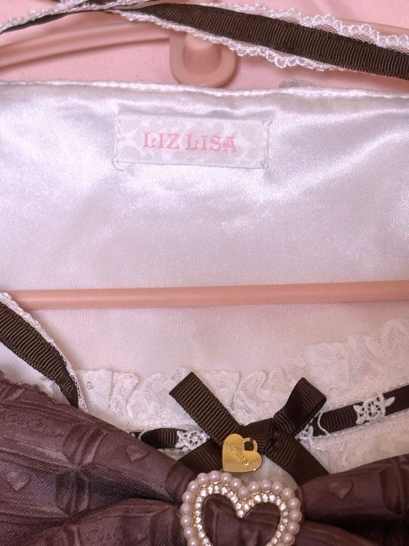 LIZLISA Melty Chocolate ワンピース ピンク リズリサ - メルカリ