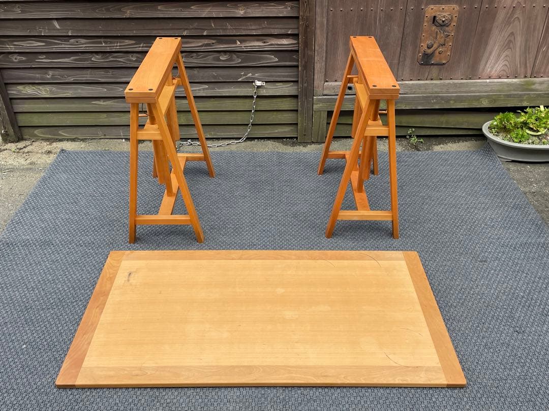 キャトルセゾン オリジナル アトリエテーブル サクラ材 仙台 宮城