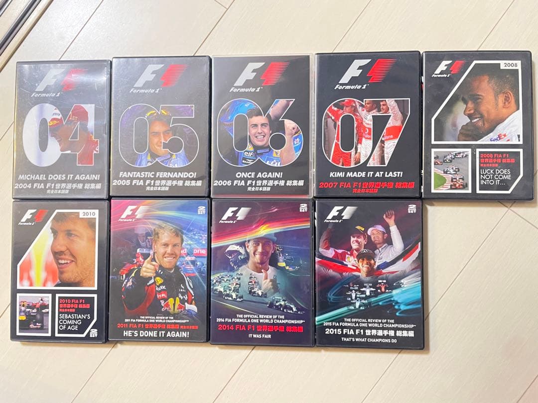 9本セット 2004〜2015 FIA F1世界選手権 総集編DVD Amazon.co.jp: 2000 FIA F1世界選手権総集編 [DVD] : ミハエル