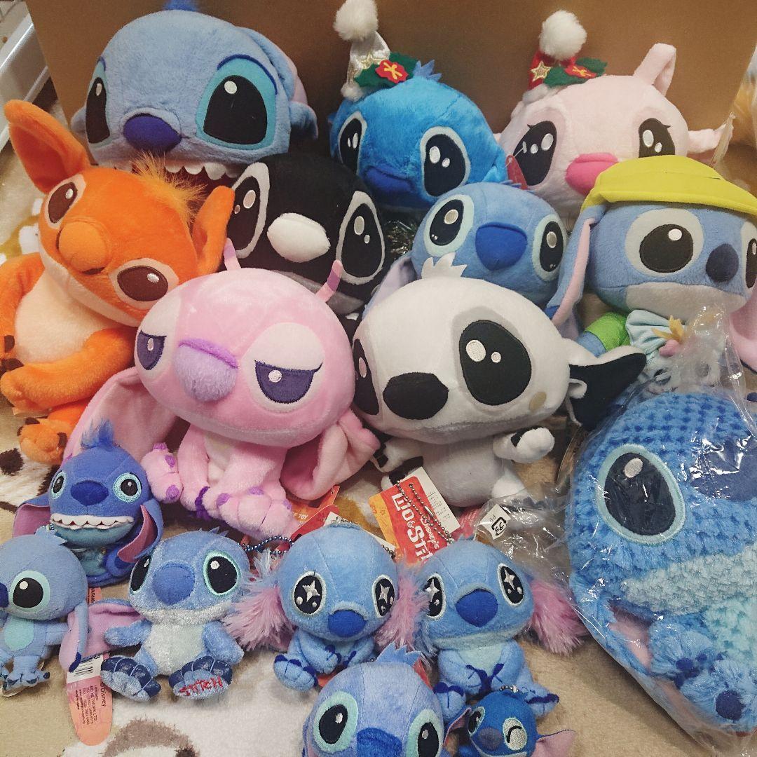 平成レトロ】ディズニー ぬいぐるみ スティッチ セット まとめ売り